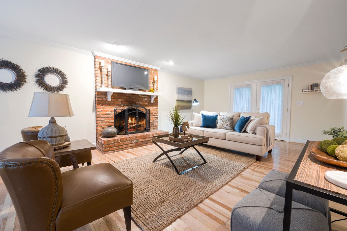 Modern comfortable home interior